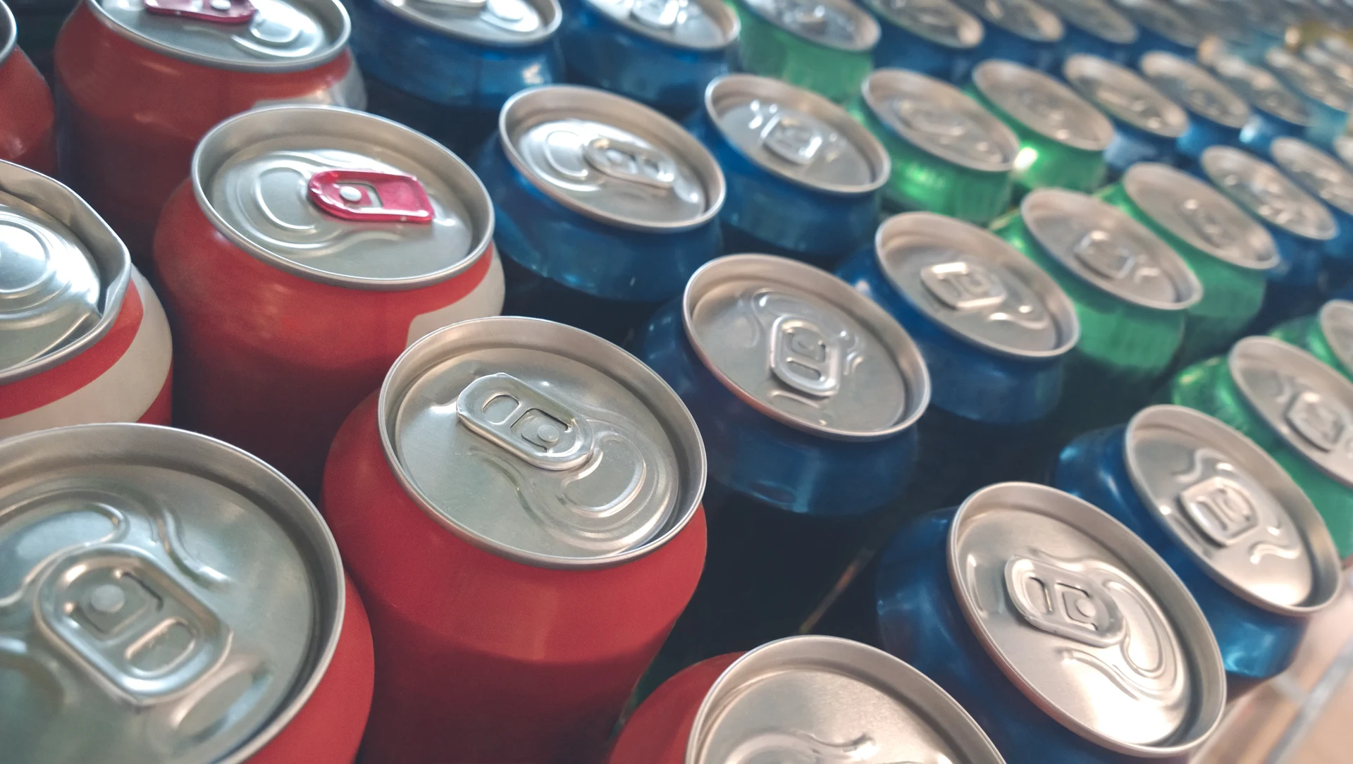 Finished aluminium beverage cans